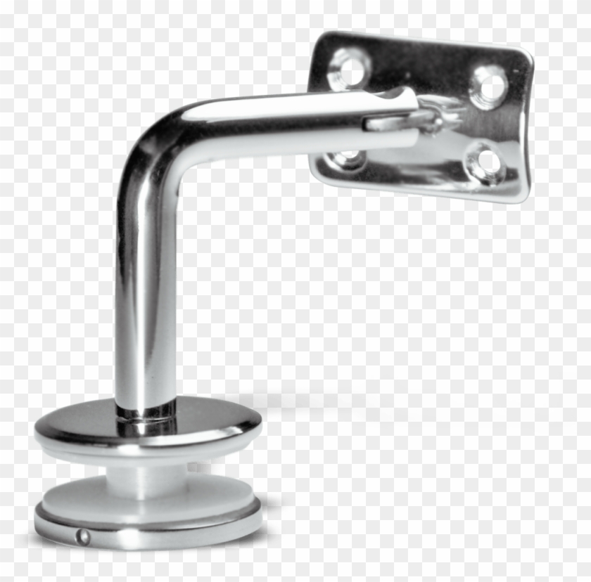 Adjustable Pipe To Glass Bracket - Tap Clipart #5213651