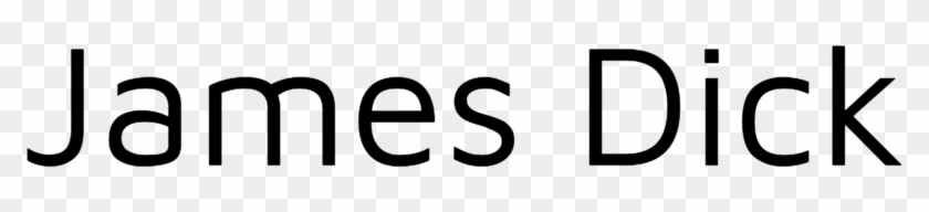 James Dick Logo Black Format=1500w Clipart #5213923
