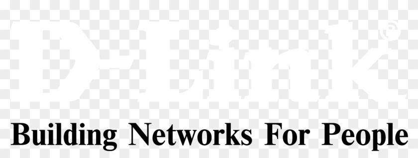 D Link Logo Black And White - Building Management Clipart