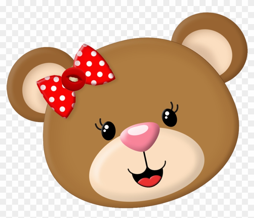 Clipart Bear Face - Teddy Bear Face Clip Art - Png Download #5214229