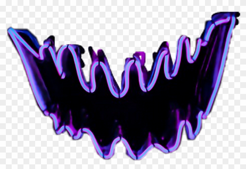 The Purge Election Year Mask Halloween Neon Lights - Graphic Design Clipart