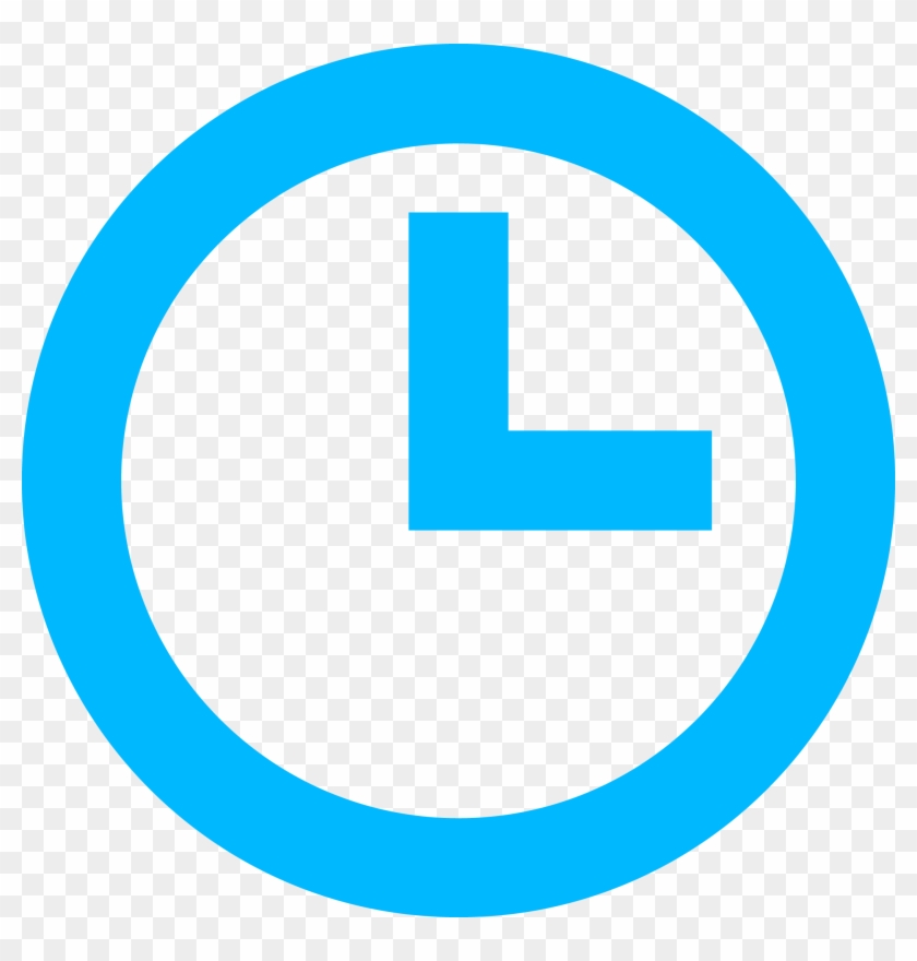 Visitors Spend 6x More Time On A Listing With 3d - Time Icon Blue Png Clipart