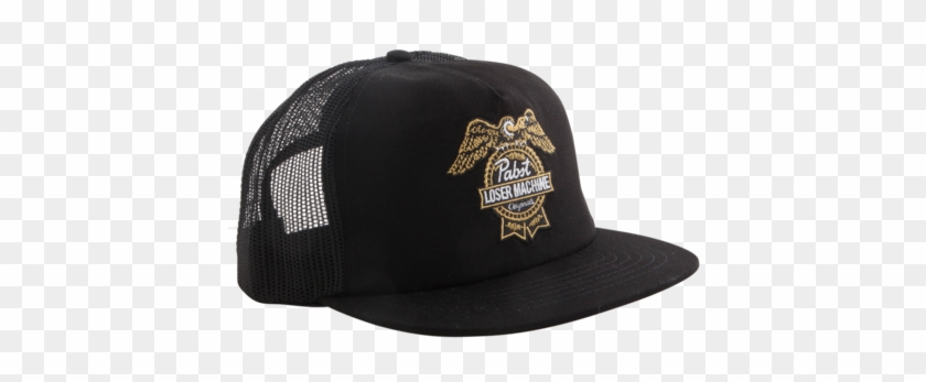 Loser Machine X Pabst Blue Ribbon Badge Trucker Hat - Dark Seas Division Trucker Hats Clipart #5214897