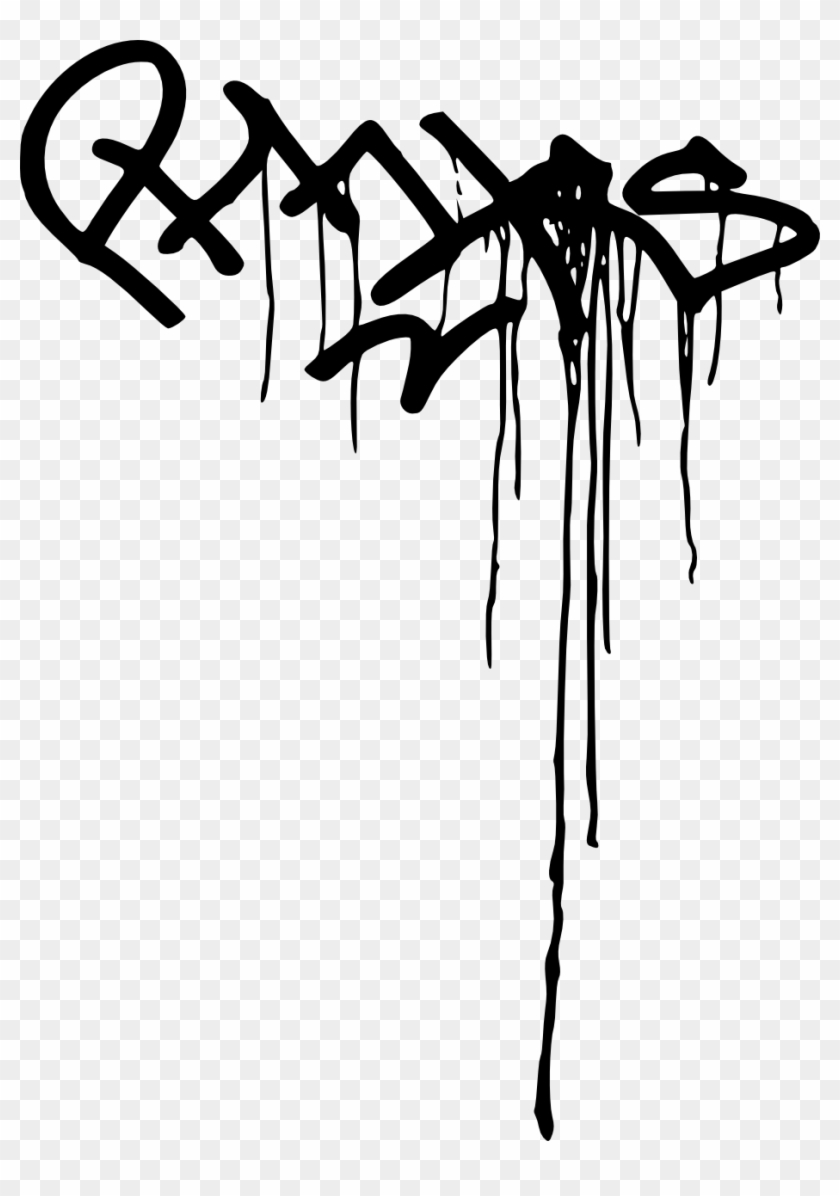 Vector Transparent Download Drip Png Central Tags Tag - Paint Drip Png Graffiti Clipart