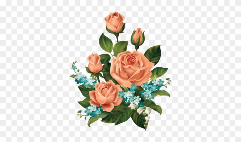 #flores #flowers #vintage - Vintage Bunga Pink Png Clipart