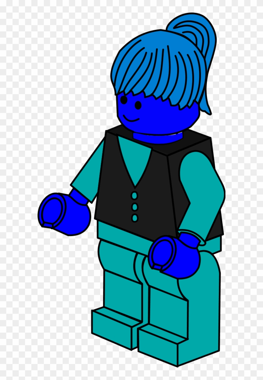 Lego Town Businesswoman Clipart