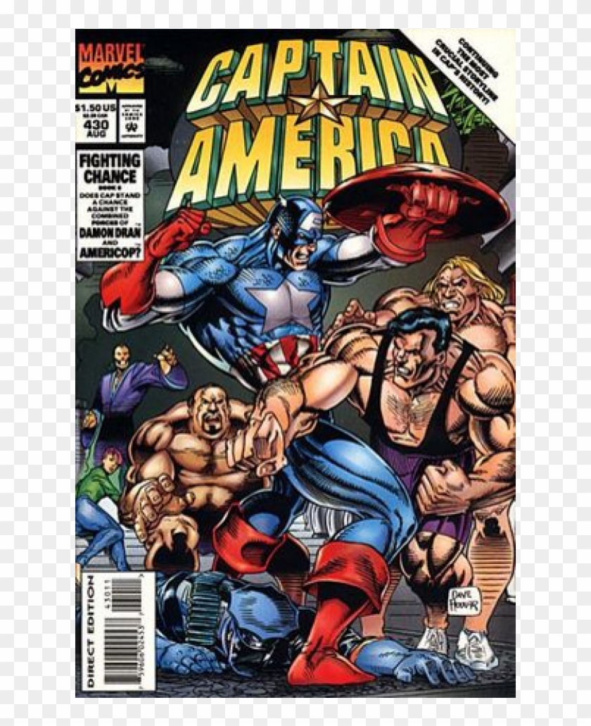 Купете Comics 1994-08 Captain America - Captain America Clipart