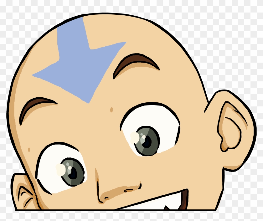 Avatar Aang Sticker - Cartoon Clipart