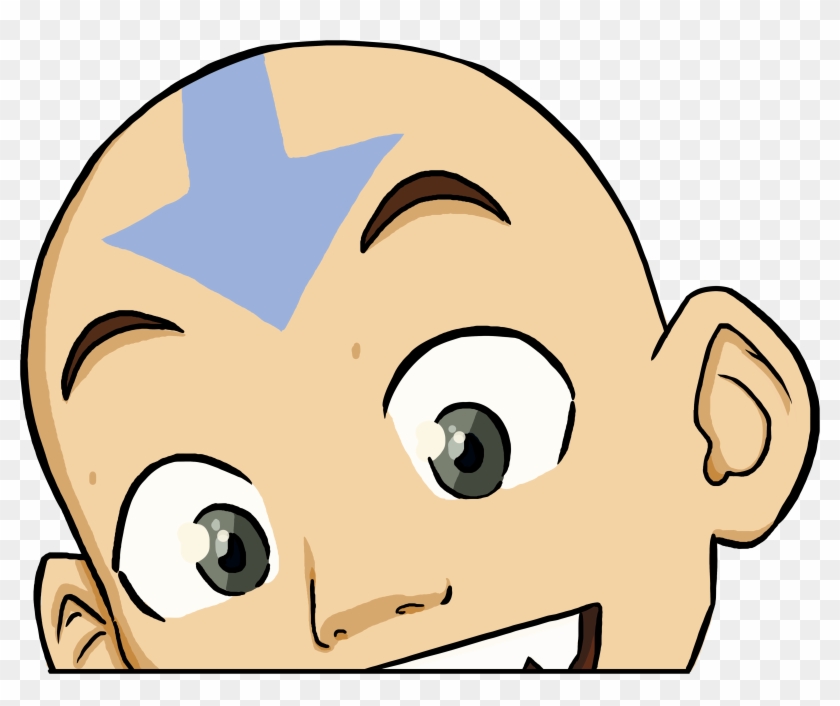 Avatar Aang Sticker - Cartoon Clipart #5215839
