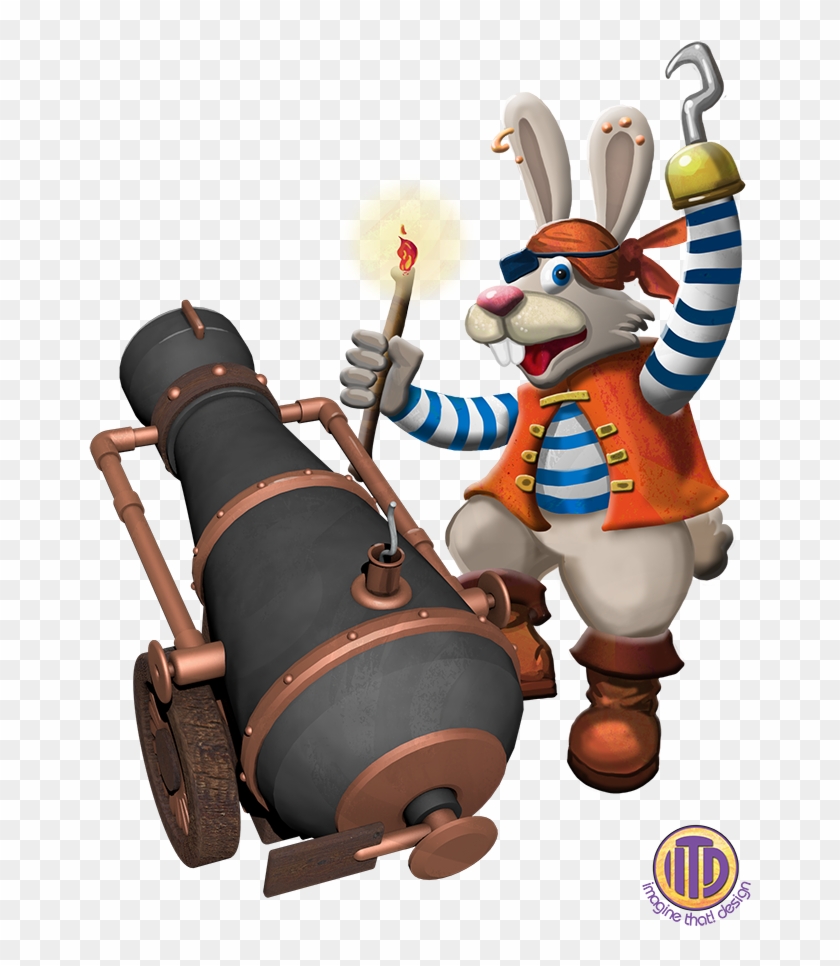 3d Cannons Created By Kurt Keller - Cartoon Clipart #5216957