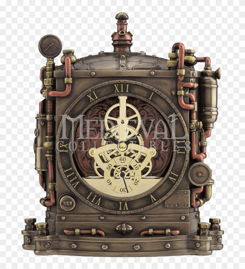 Steampunk Clock Clipart #5216970