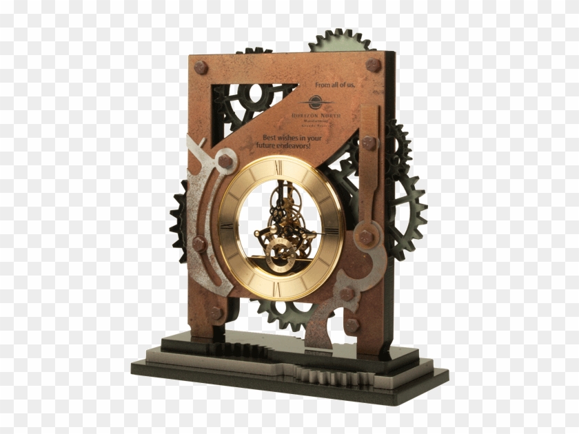Small Steampunk Clock - Quartz Clock Clipart