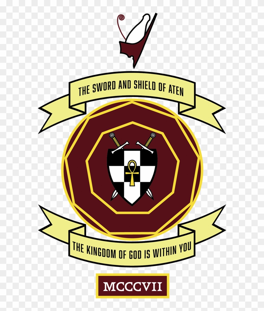 Below Are The Coats Of Arms Of The Sword And Shield - God Aten Clipart #5217064