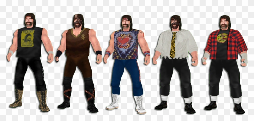 Download Wwf No Mercy 2011 Mod - Mankind Wwf No Mercy Clipart