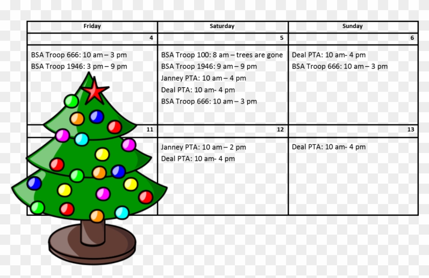 2015 Guide To Getting Holiday Greenery In Tenleytown - Christmas Clip Art - Png Download #5217126