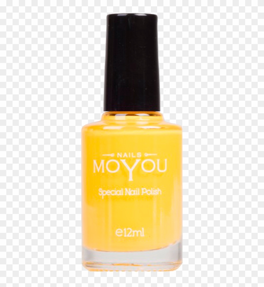 Nail Polish Transparent - Yellow Nail Polish Bottle Clipart #5217163