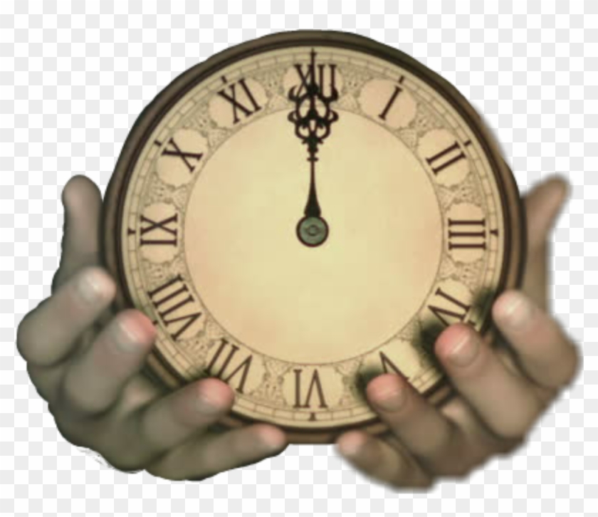 #clock #steampunk #hands #midnight - Wall Clock Clipart #5217231