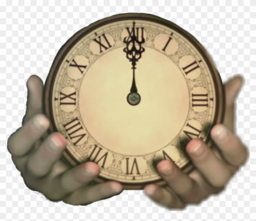 #clock #steampunk #hands #midnight - Wall Clock Clipart