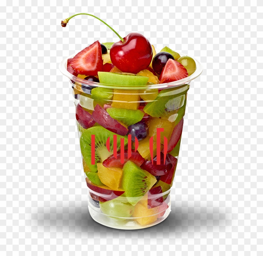 Fruit Cup Png Jpg Stock - Fruit Salad Take Away Clipart