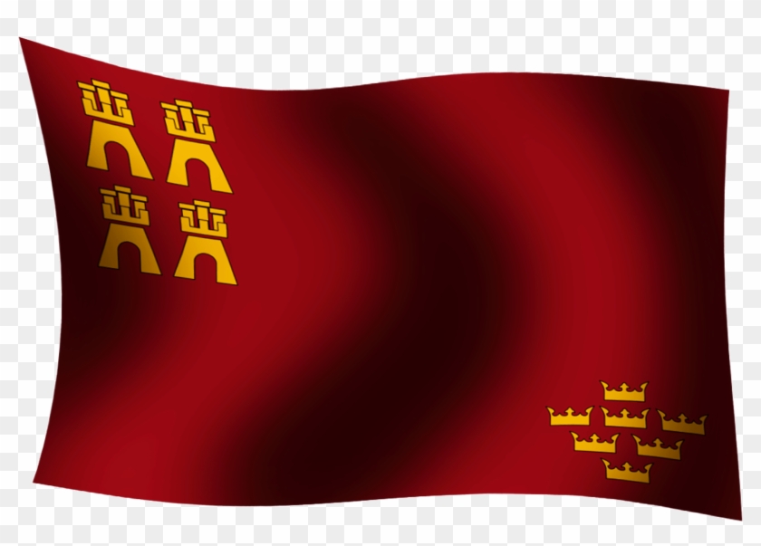 Bandera Regiondemurcia - Bandera Region De Murcia Png Clipart #5218188
