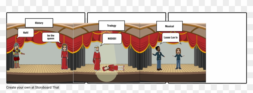 Drama And Theatre - Stage Clipart #5218244