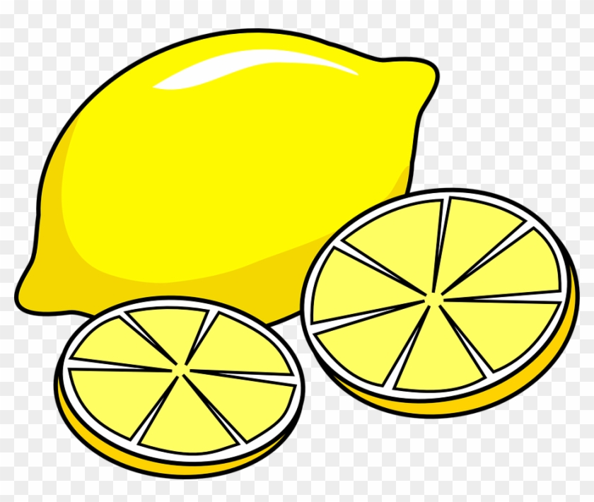 Cartoon Sour Face - Free Clipart Lemon - Png Download