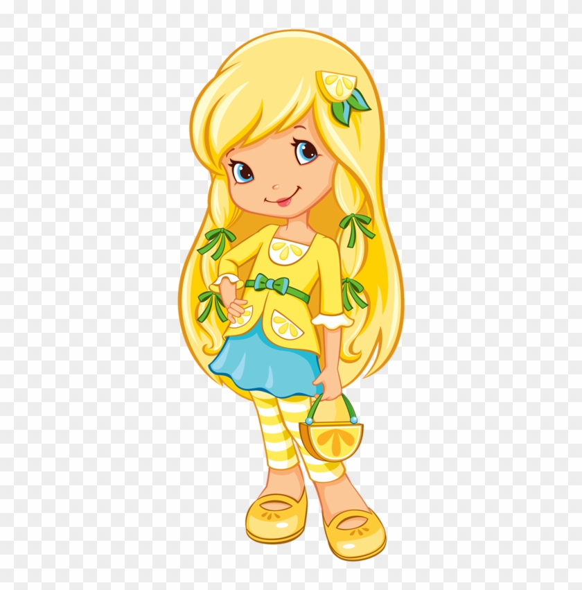 Liminha - Strawberry Shortcake Characters Lemon Meringue Clipart