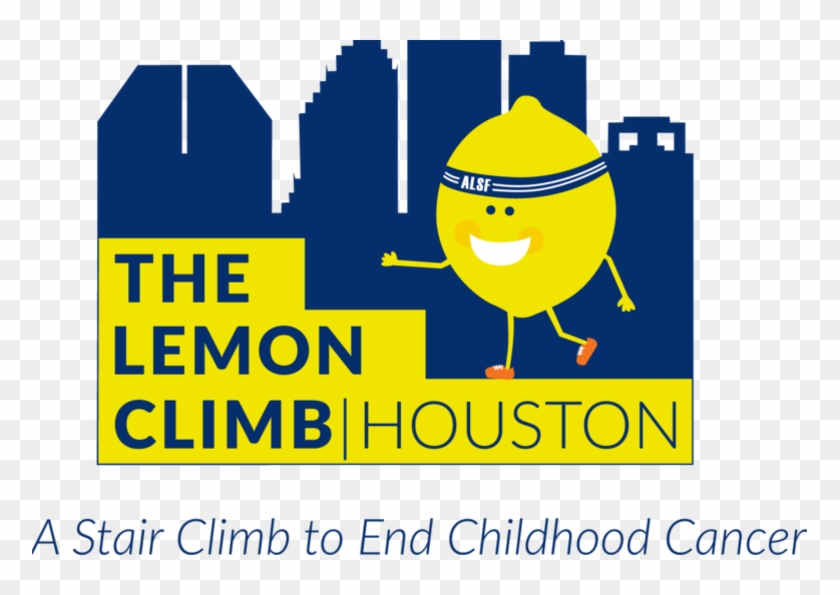 Alsf Hosts 2nd Annual Lemonade Climb Houston To Raise - Cartoon Clipart