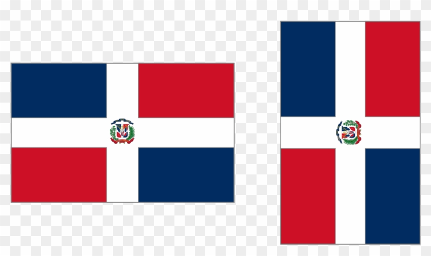Bandera De La República Dominicana - Bandera De Republica Dominicana Vertical Clipart #5218397