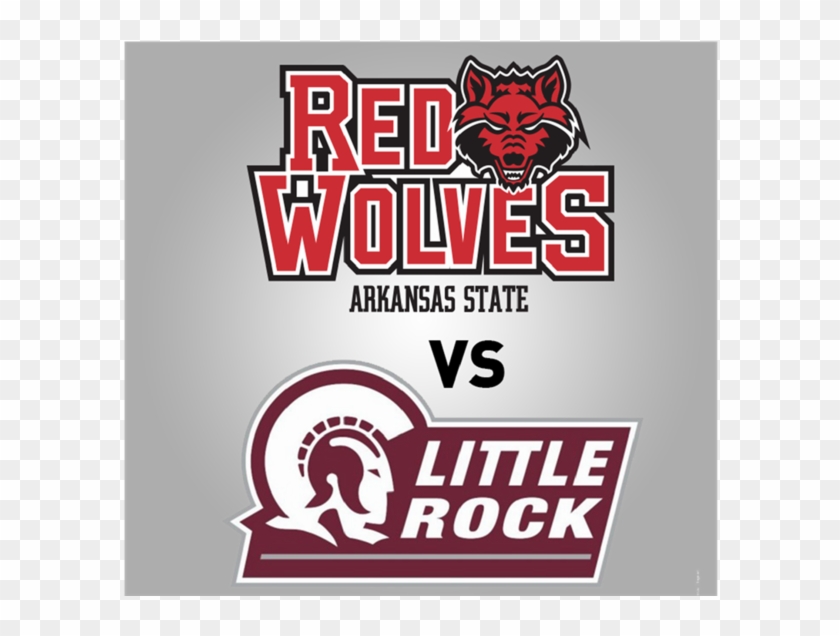 Little Rock Seeks Revenge On Arkansas St - Arkansas State Red Wolves Clipart