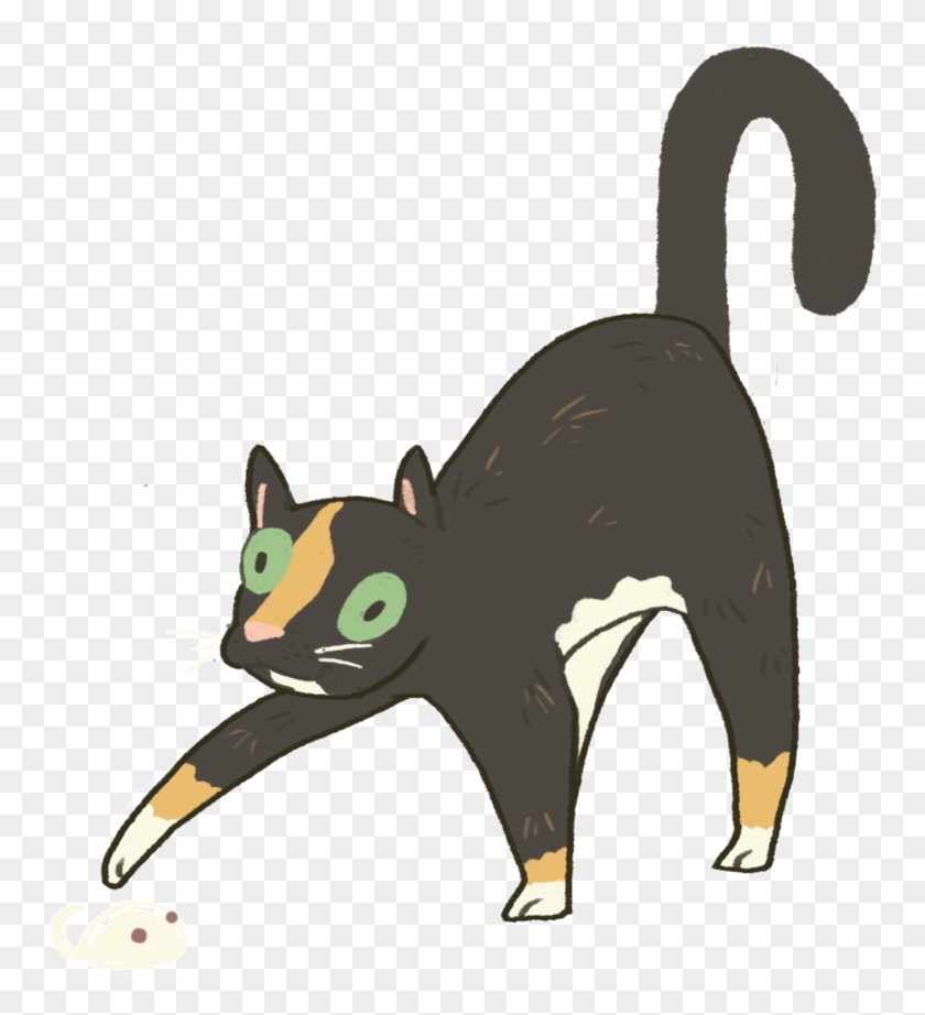 Domestic Short-haired Cat Clipart #5218503