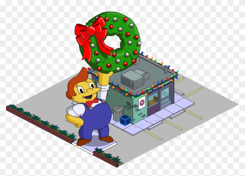 Lard Lad Donuts Wikisimpsons - Simpsons Tapped Out Lard Lad Donuts Clipart #5218993
