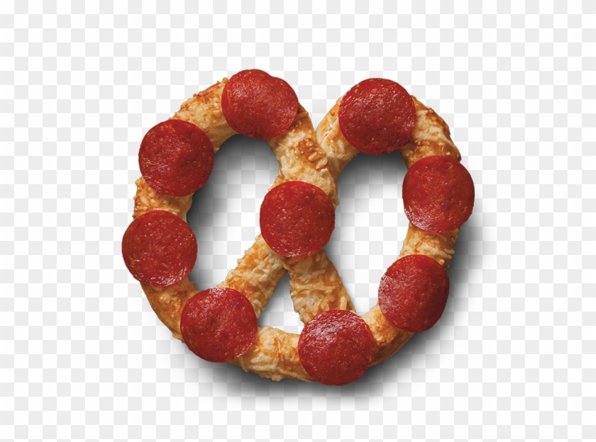 Pepperoni Pretzel With Three Cheese Blend - Anne's Pretzels Clipart #5219142