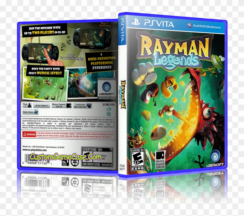 Sony Playstation Ps Vita - Rayman Legends Postacie Clipart