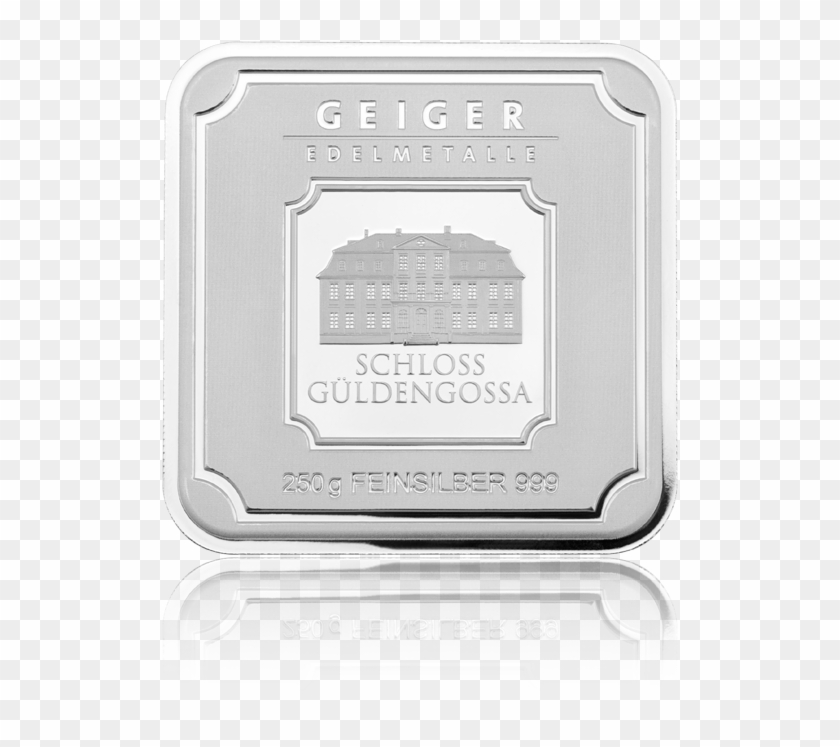 Silver Bar Geiger Original - Silver Clipart