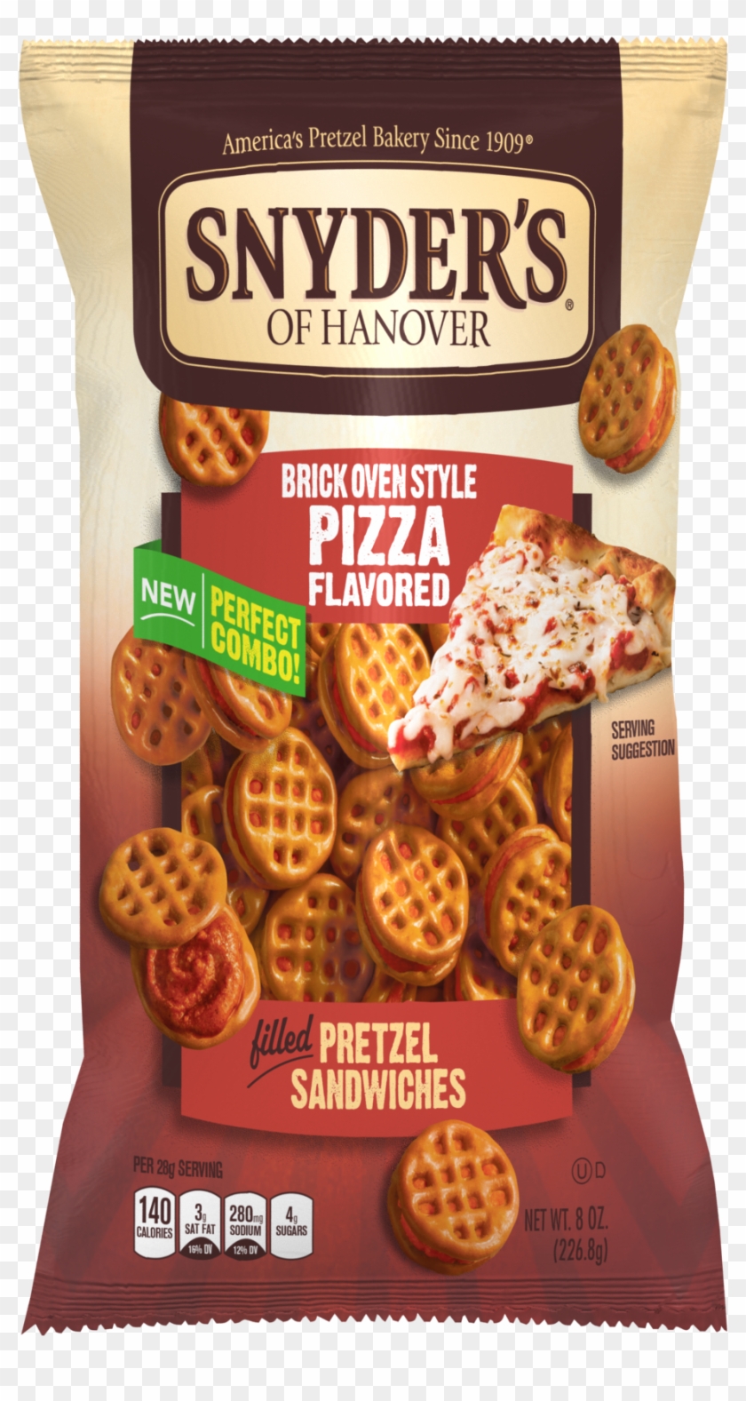 Snyder's Of Hanover Oven Brick Sandwiches Pretzel Style - Snyders Of Hanover Clipart