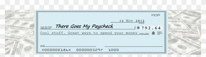 There Goes My Paycheck - Plan Your Work Clipart