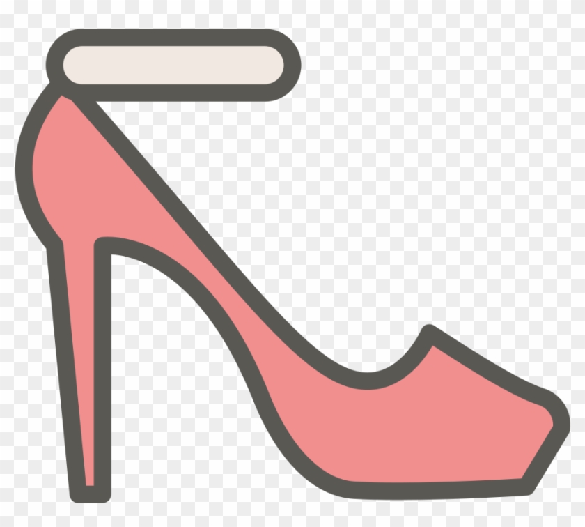 Ankle Strap Pump Icon - Basic Pump Clipart #5220249