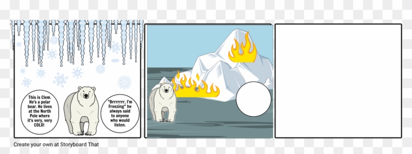 Im Freezing - Polar Bear Clipart