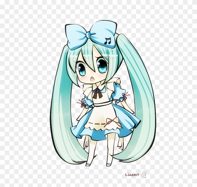 Hatsune Miku Chibi Anime Hatsune Miku Chibi Clipart