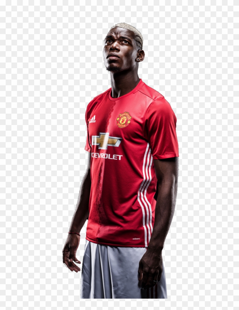 Paul Pogba Png - Pogba Man U Kit Clipart