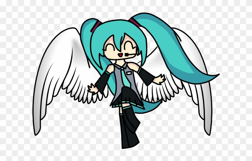 Chibi Clipart Miku - Chibi Miku No Background - Png Download