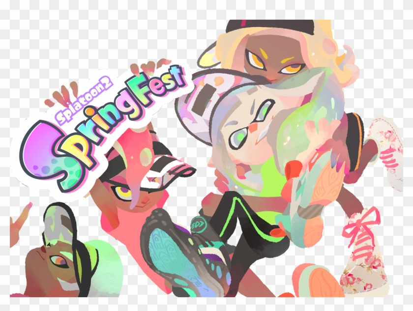 “ Springfest Transparent Edit More Edits ” - Splatoon 2 Springfest Clipart #5222075