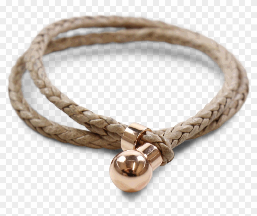 Bracelets Caro 2 Woven Rope Accessory Rose Gold - Bracelet Clipart #5222076