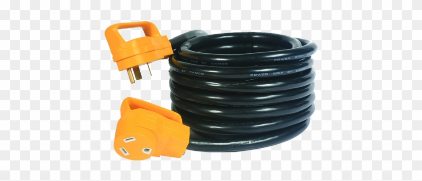 Camco 30 Amp Power Grip 25' Extension Cord - 100 Foot 30 Amp Rv Extension Cord Clipart #5222368