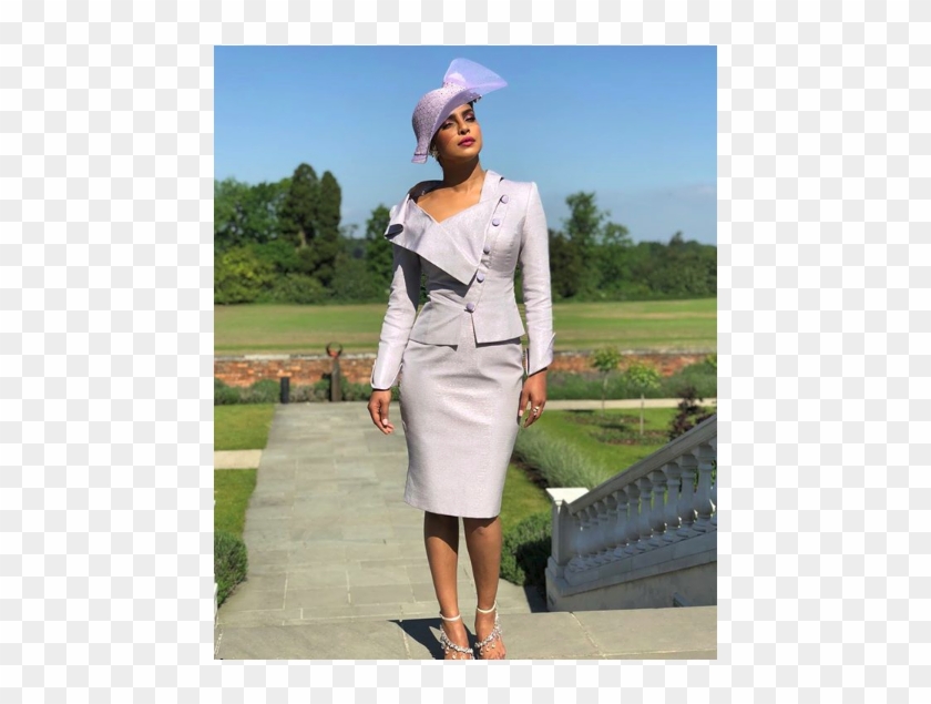 Priyanka Chopra - Priyanka At Meghan Wedding Clipart #5222479