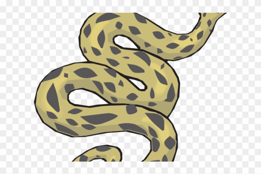 Boa Constrictor Clipart Rattlesnake - Clipart Anaconda - Png Download #5222643