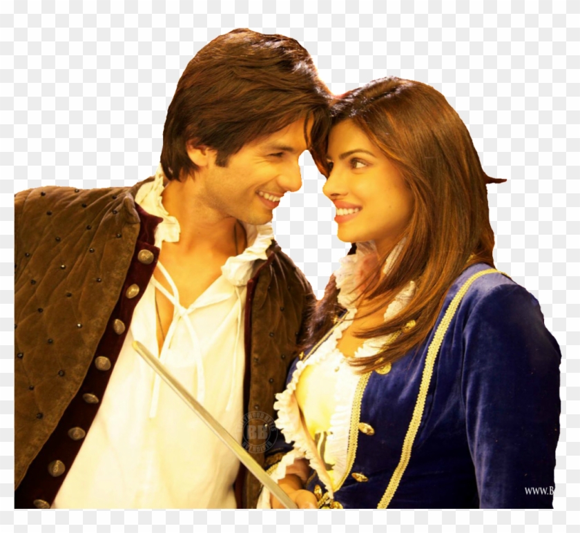 Photo Teri Meri Kahaani Hot Priyanka Chopra Shah Priyanka Chopra And Shahid Kapoor Romantic Clipart 5222856 Pikpng