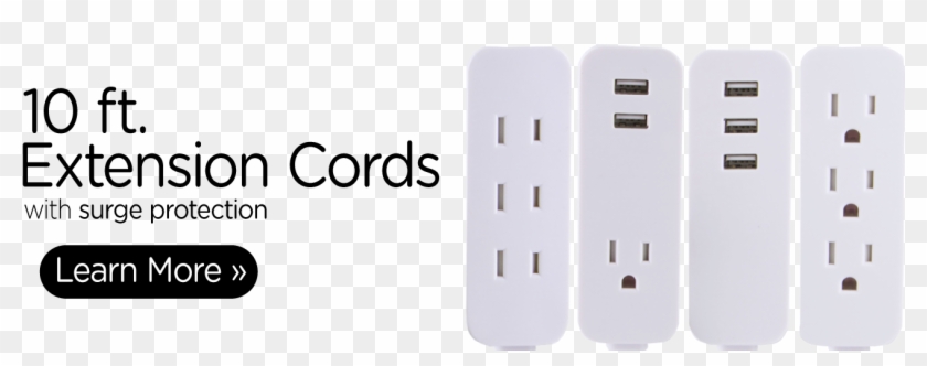 Picture Of Cordinate Extension Cords - Power Strip Clipart #5222878