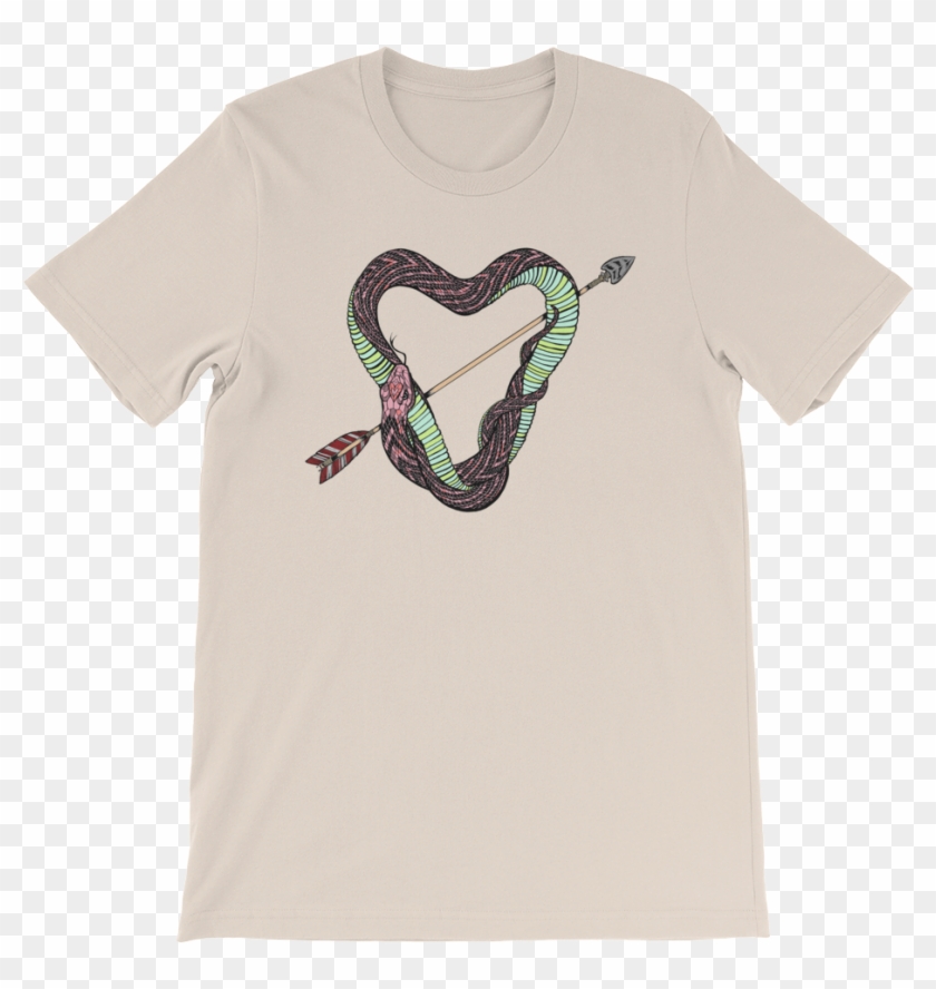 Snake Test Mockup Flat Front Soft Cream - Bob Ross Shirt Happy Little Trees Clipart